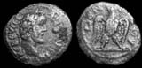 Roman Egypt, Antoninus Pius, Eagle Reverse